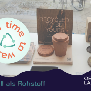 Zukunftsraum "No time to waste"